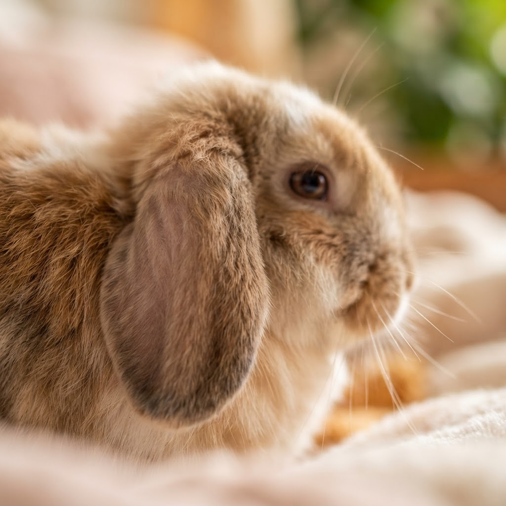 Loveable Lops bunny photo