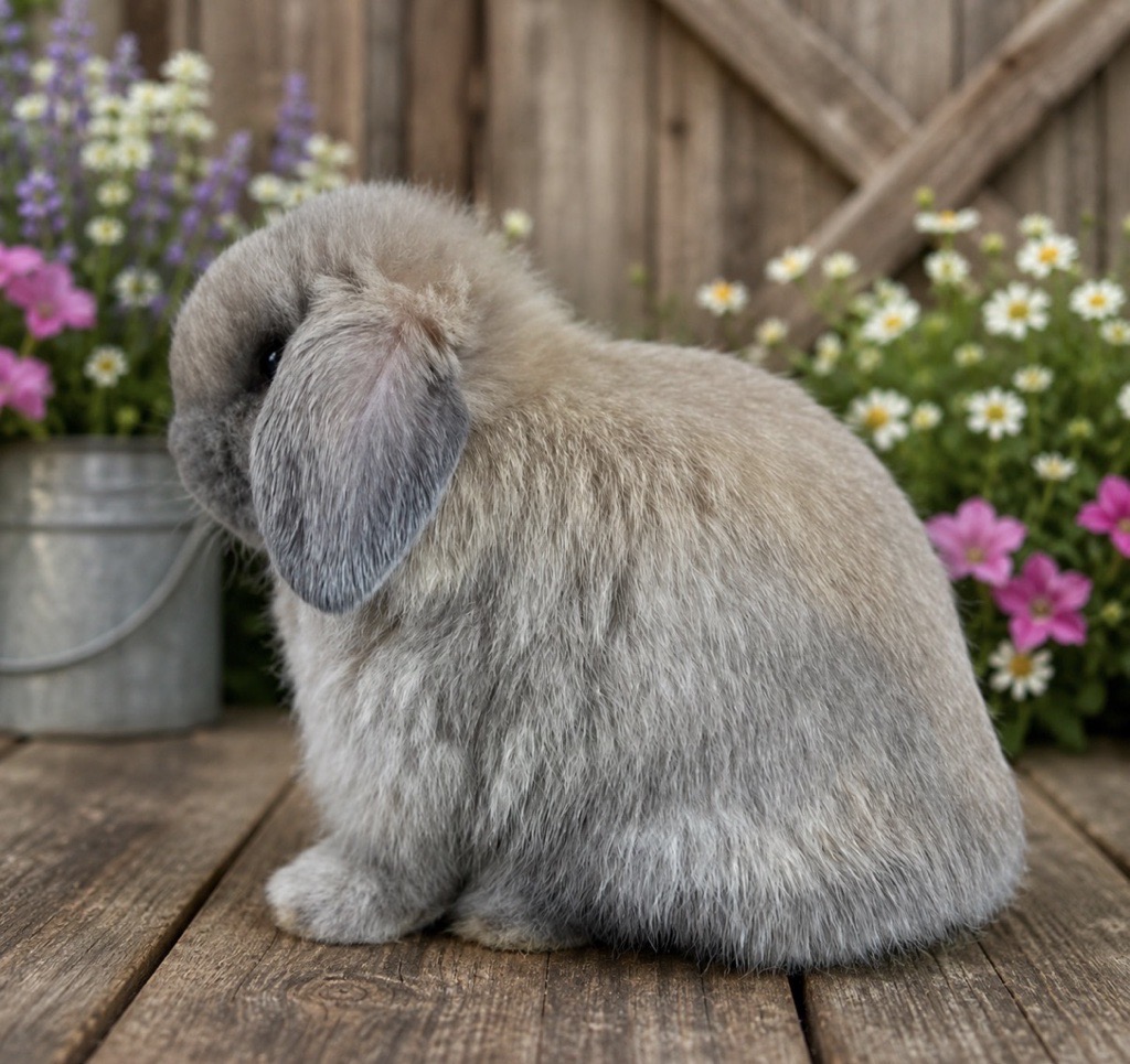 Millie, a Holland Lop Holland Lop doe
